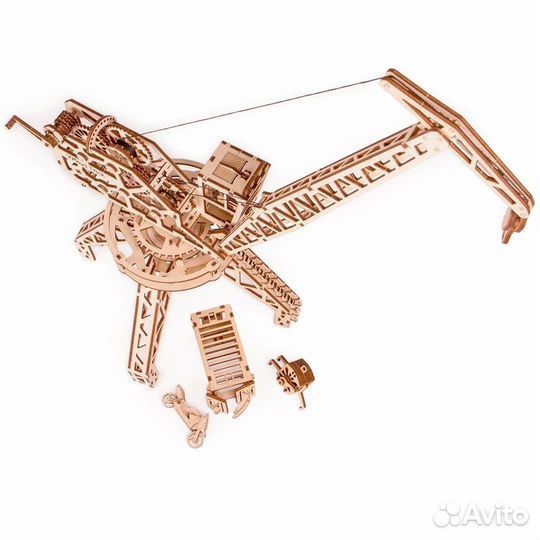 Подъемный кран с контейнером (Wood Trick)