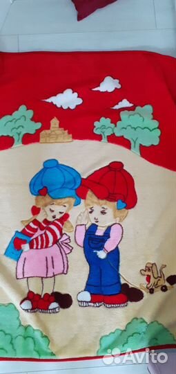 Плед детский теплый