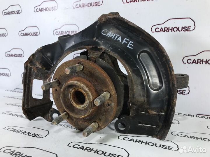 Кулак поворотный передний правый Hyundai Santafe