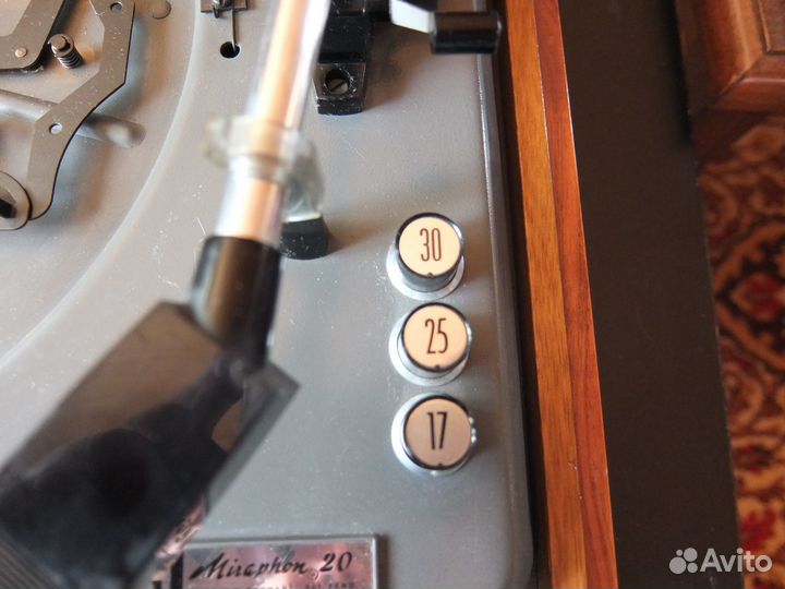 Elac Miraphon 20 роликовый проигрыватель винила