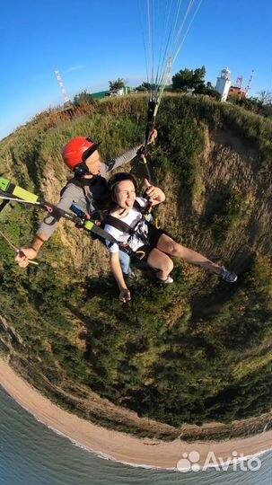 Полет на параплане