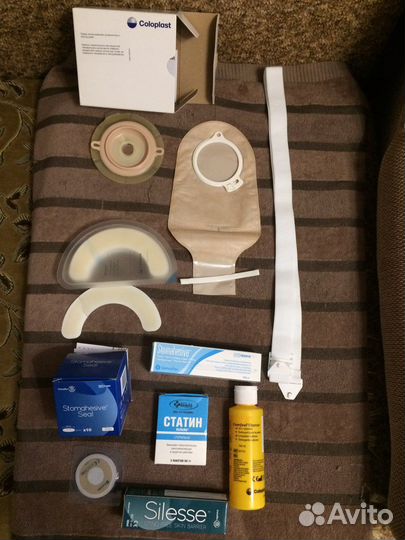 Калоприемник и средства по уходу за стомой