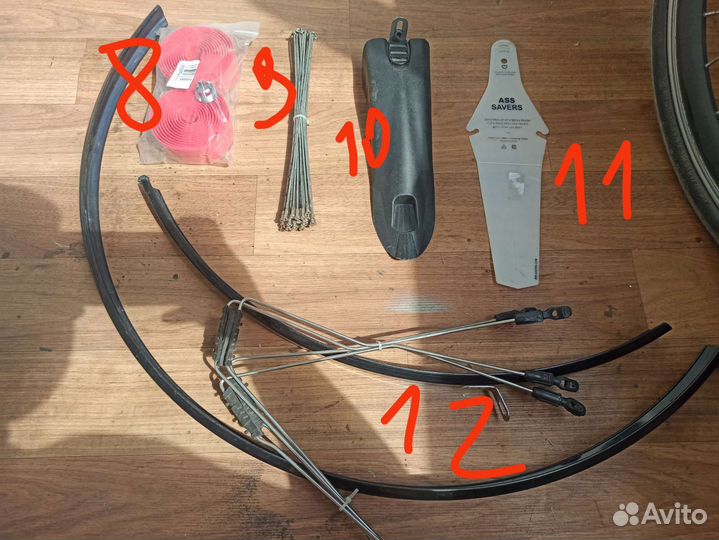 Запчасти на велосипед(шоссе, фикс, сингл)