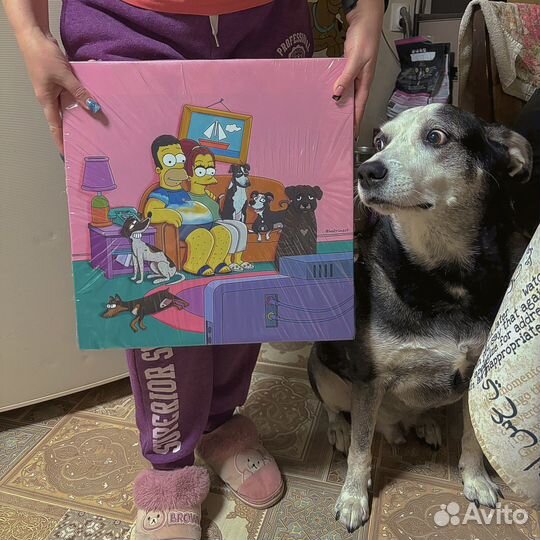 Портрет в образе симпсонов