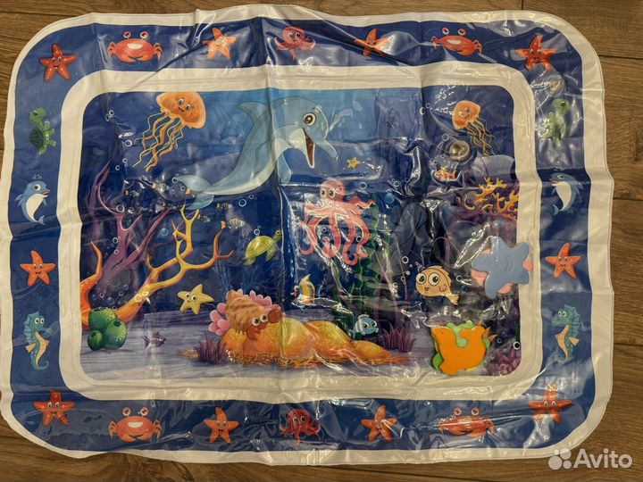 Развивающий аква коврик