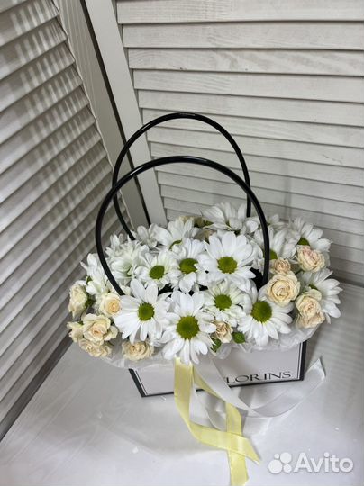 Цветы в сумочке