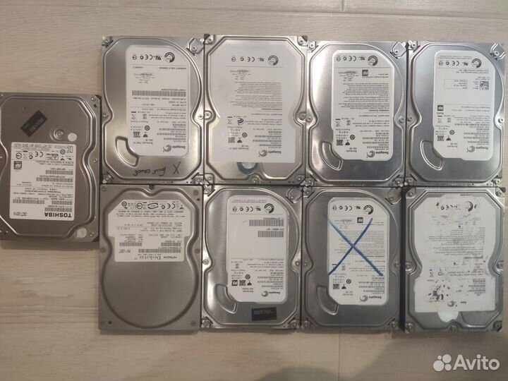 HDD до 750 Gb 15 шт. одним лотом