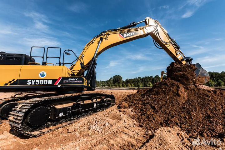 Гусеничный экскаватор Sany SY500H, 2024