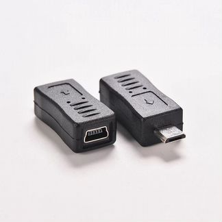Переходник micro USB шт. - mini USB гн