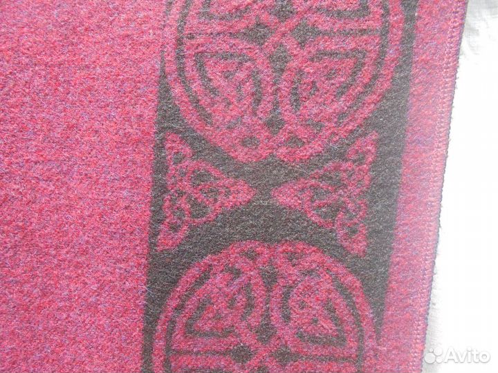 Пончо Ирландия 152 х 112 см двусторонний