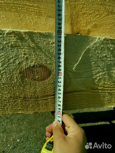 Брус обрезной 200х200х6000мм