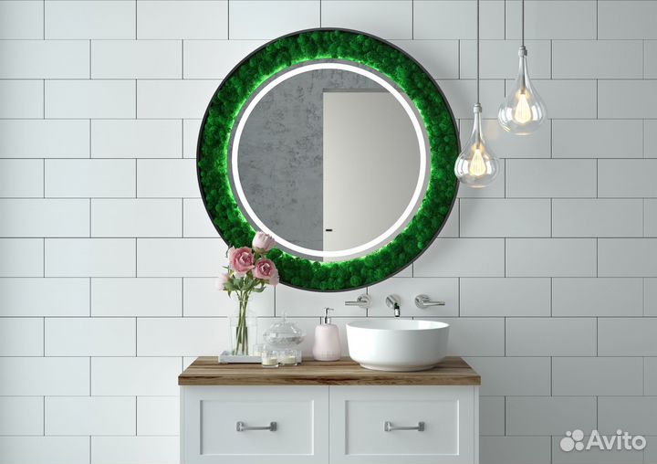 Круглое зеркало