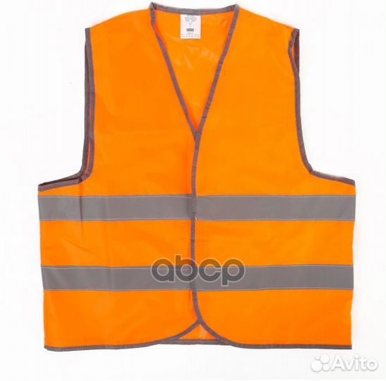 Жилет сигнальный светоотражающий взрослый р.X
