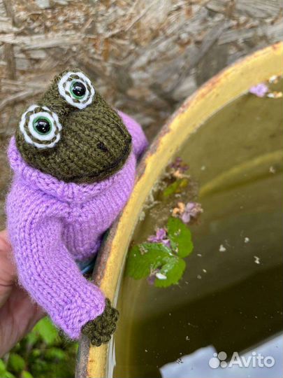 Игрушка, жаба, мягкая игрушка