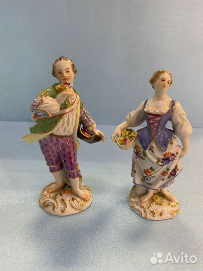 Статуэтки парные Мейсен