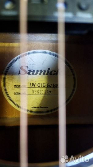 Акустическая гитара Samick