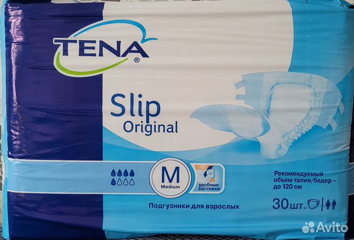 Подгузники для взрослых Tena Slip M