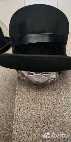 Шляпа фетровая женская черная