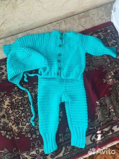 Вязаные детские вещи ручной работы