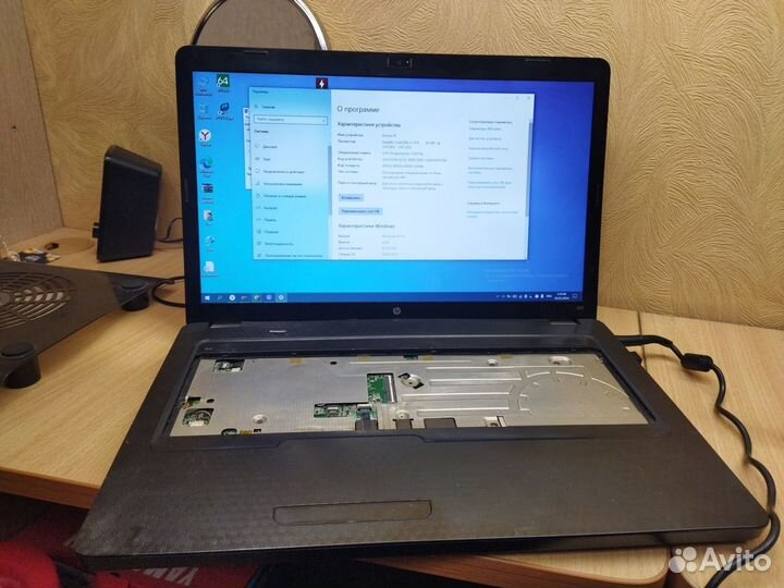 Ноутбук hp G72 Core i5 480 4gb SSD 120gb