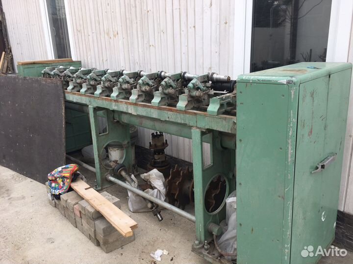 Перемоточный станок на 10 шпуль