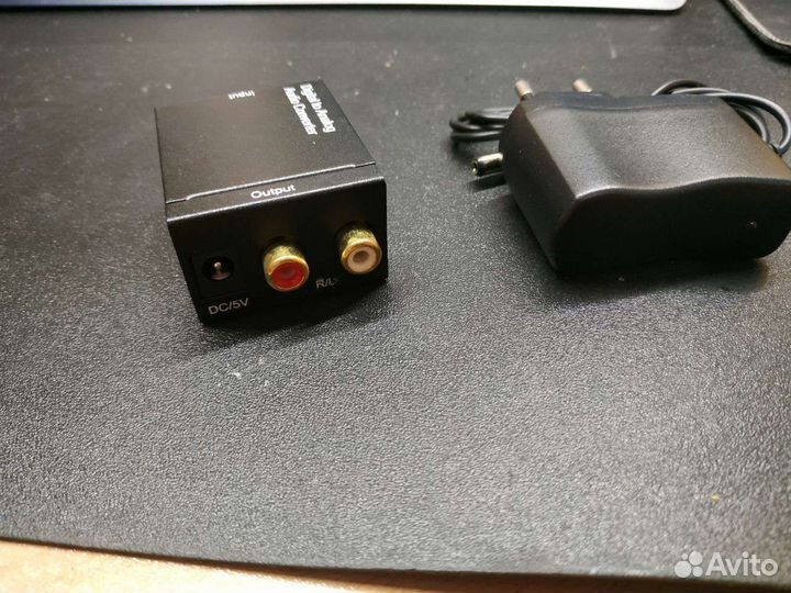 Звуковой конвертер Toslink Coaxial - RCA