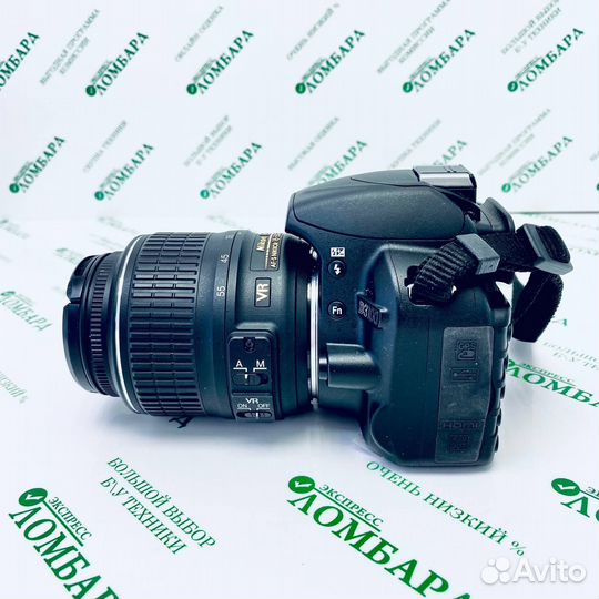 Фотоаппарат Nikon D3100 Kit 18-55mm, №220573