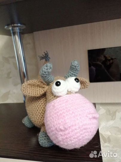 Бычок ручной ручной работы 19 см