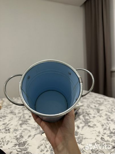 Ведро декоративное