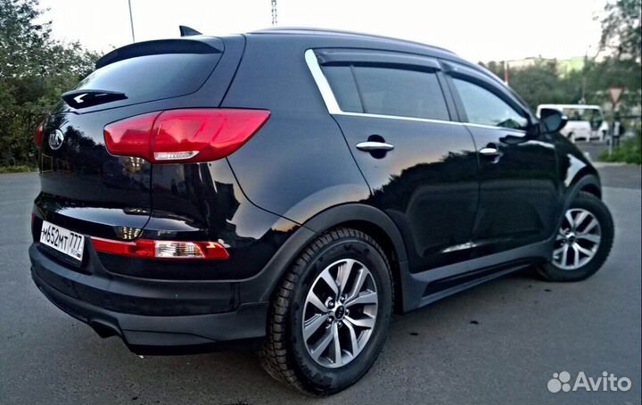 Обвес накладки JSW Kia Sportage 3. Некрашеный