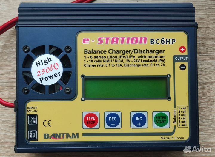 Зарядка RC Bantam e-station bc6hp imax B6