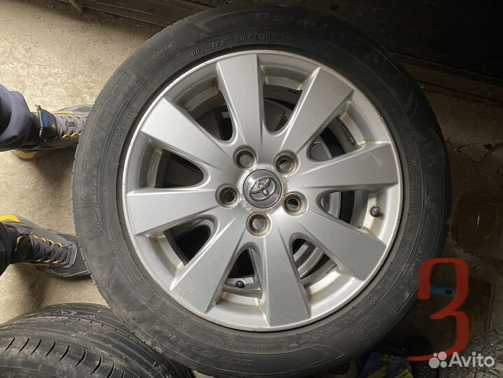 Диски Toyota r16, шин нет уже