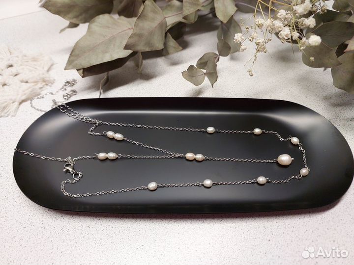 Жемчуг в серебре