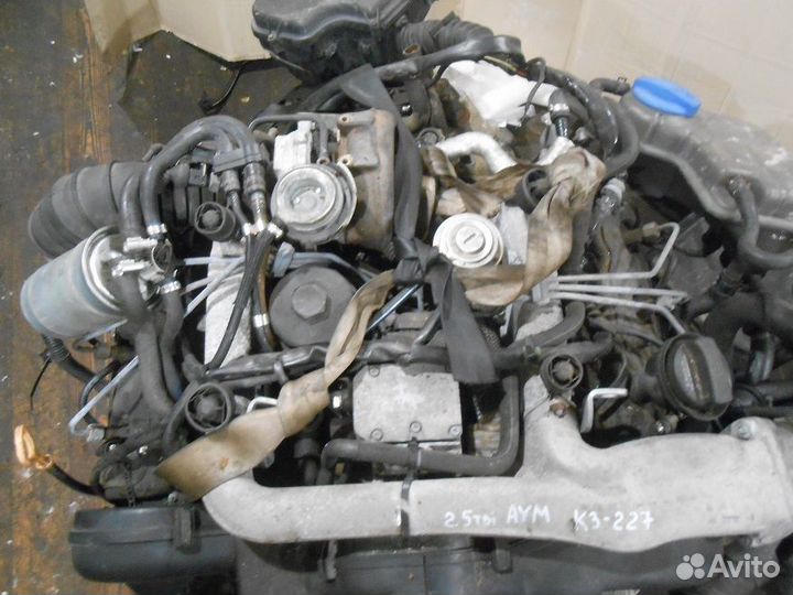 Двигатель 2.5тди AYM (155л.с) Ауди А6 С5