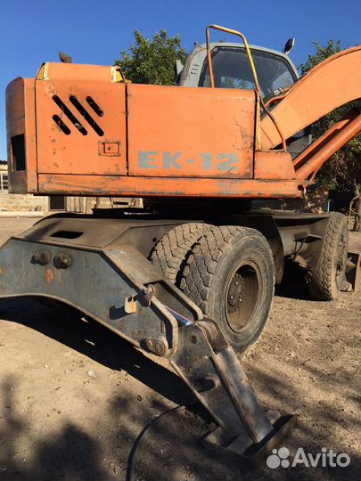 Колёсный экскаватор Твэкс ЕК-12, 2008