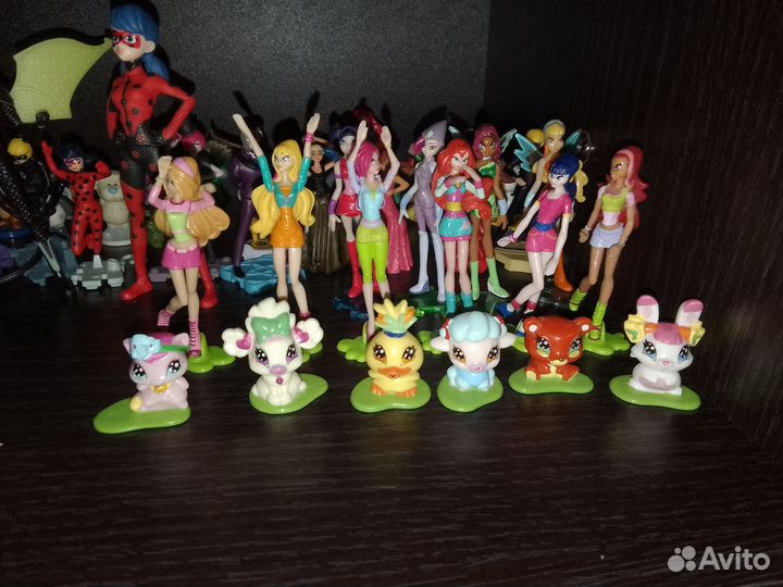 Winx фигурки из киндера