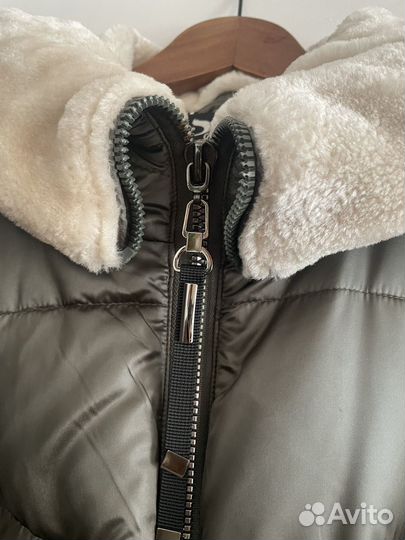 Пуховое пальто осень-зима на 56 размер, новый