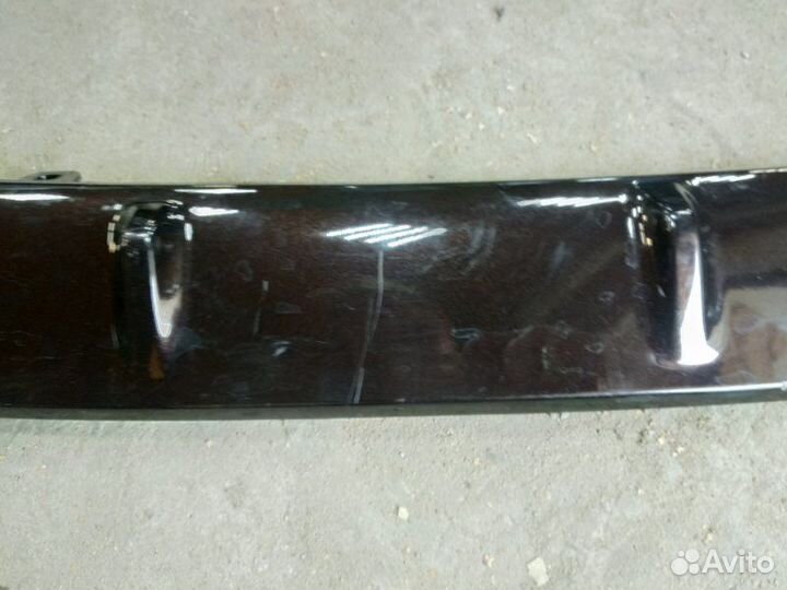 Спойлер (юбка) бампера задний Bmw X1 F48 2014+