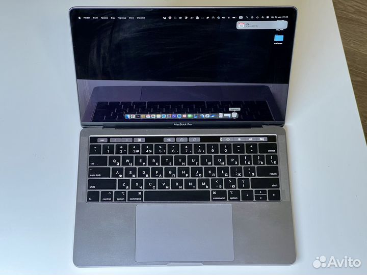 Macbook pro 13 2018 touch bar 8 512