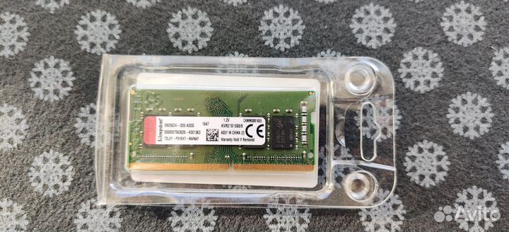 Оперативная память для ноутбука 8Gb DDR4 2133Mhz