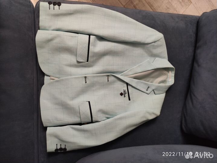 Пиджак детский для мальчика, р-р 134