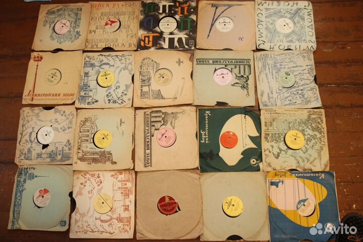 Грампластинки 78 об СССР 50-е года