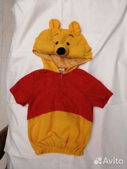 Новогодние детские костюмы медведя и лисы