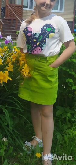 Юбка джинсовая Next 146