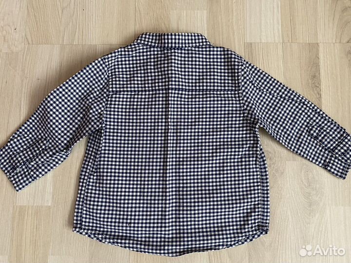 Рубашка для мальчика 9-12 мес Next