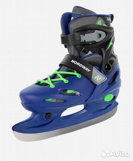 Коньки раздвижные детские Nordway, размер 30-33