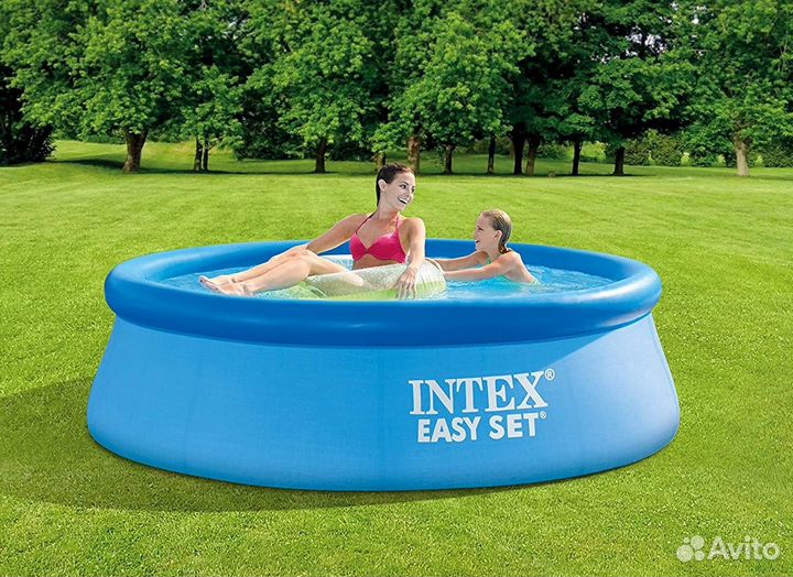 Бассейн надувной easy SET intex #28106NP 244X61см
