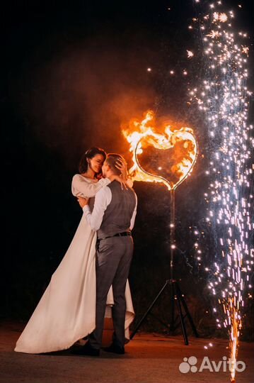 Фаер (огненное) шоу на свадьбу,выпускной,юбилей