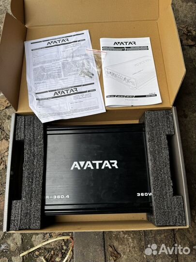 Усилитель 4 канальный avatar 360.4