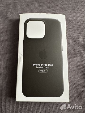 Кожаный чехол iPhone 14 pro max